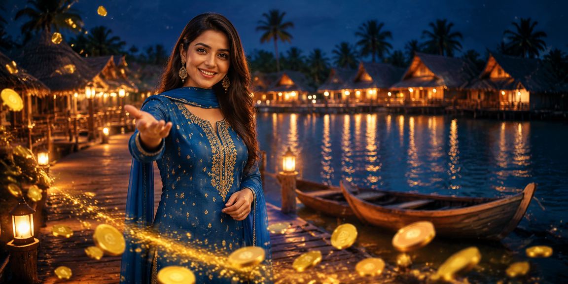 লাইভ ক্যাসিনো টেবিল গেম খেলার দৃশ্য